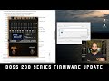 Boss 200 Series V1.10 Firmware Update