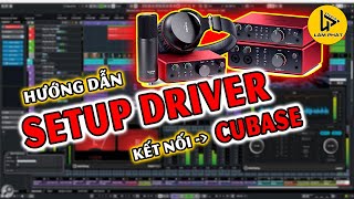 Download Focusrite soundcard drivers and connect to Cubase | Lam Phat Studio screenshot 3