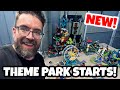 We’re Building a LEGO Theme Park! First Rides Go In!