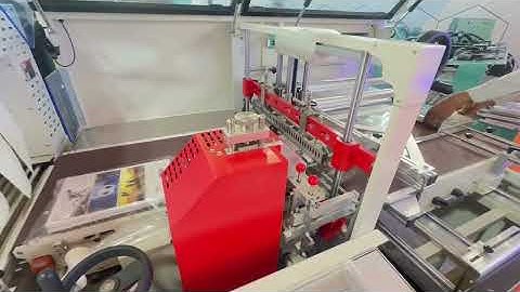 High speed shrink wrapping machine JOYPACK Paperex 2025 www.joypack.com