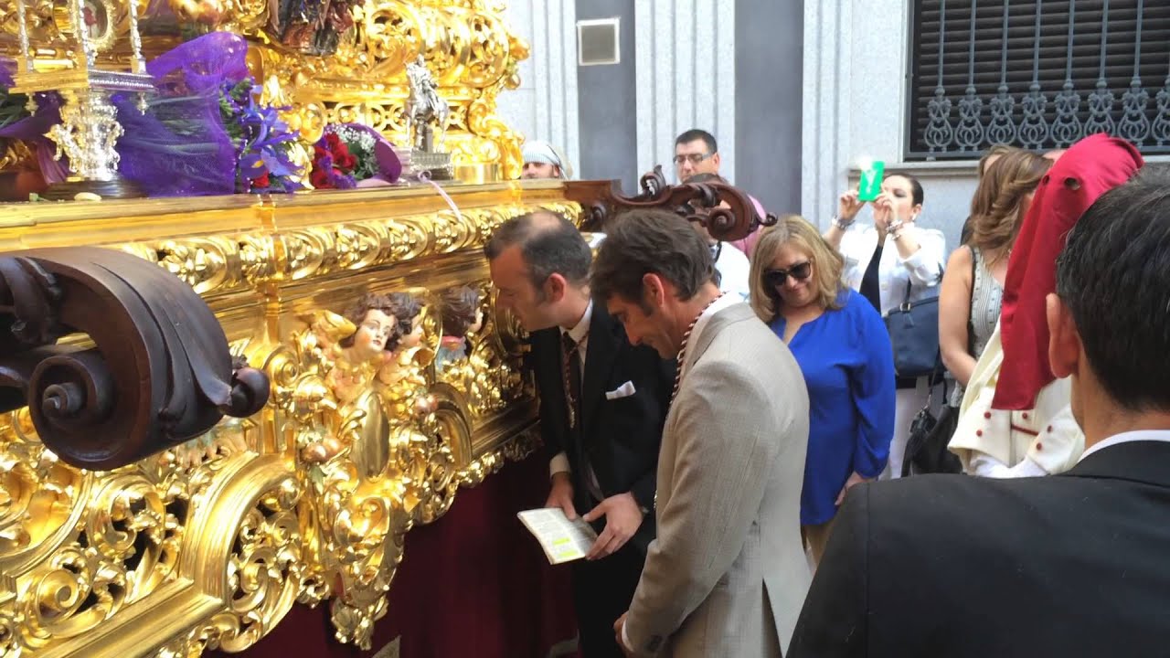 Prendimiento Y Rosario Linares 2015. Levantá del maestro torero David Gil