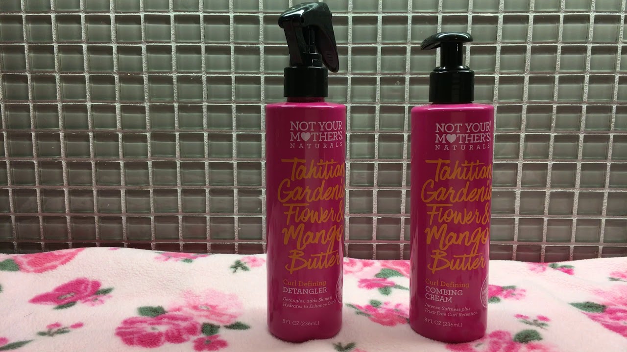 Not your mothers Detangler and Combing Cream Review YouTube
