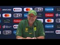 Springboks v Tonga Media Conference
