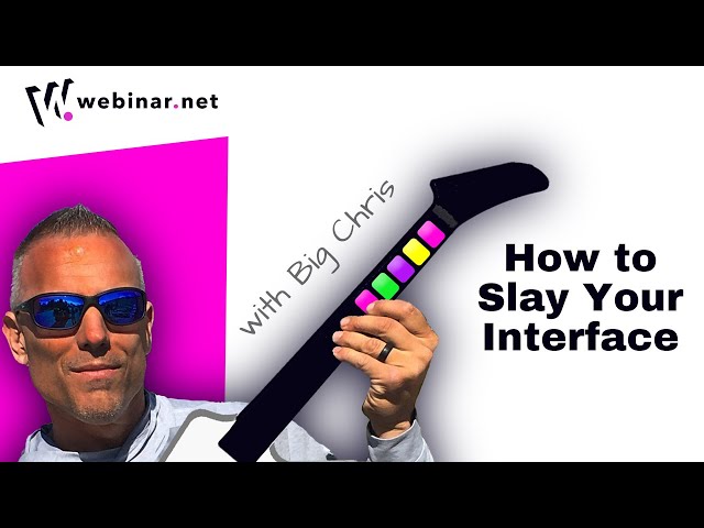 How to Use the Interface Builder | Webinar.net Tutorial