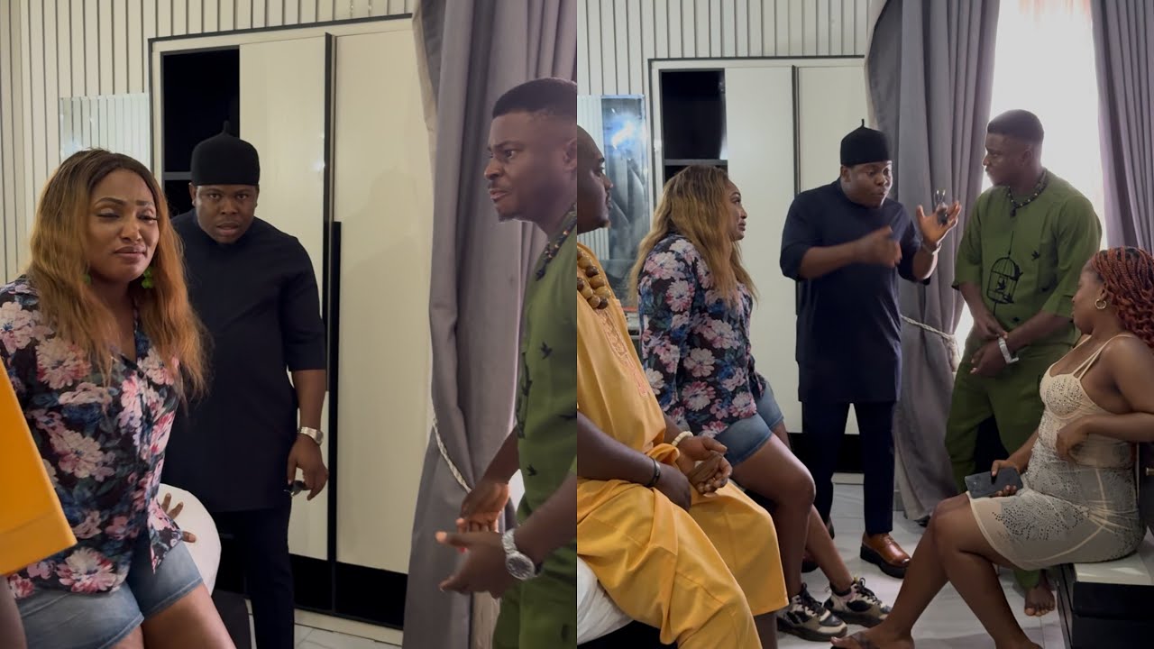 He was told his wife is with a man in a hotel because he abandonèd her since he returns from abroad 