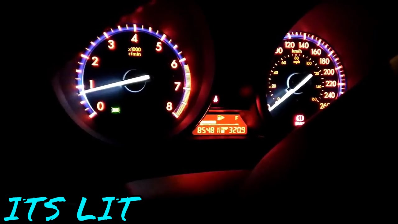 Mazda3 Interior Lights Night Time