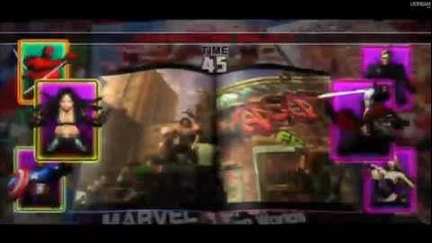 Ultimate Marvel vs Capcom 3 Gameplay - SDCC 2011 (Part 16 of 21)