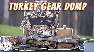 TURKEY HUNTING GEAR DUMP | Why I Don't Use A Turkey Vest | Gear I Never Leave Home Without