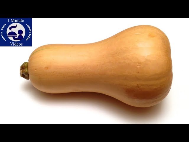 Comment Peler, Épépiner et Couper une Courge Butternut (Musquée) / Astuce &  Recette 