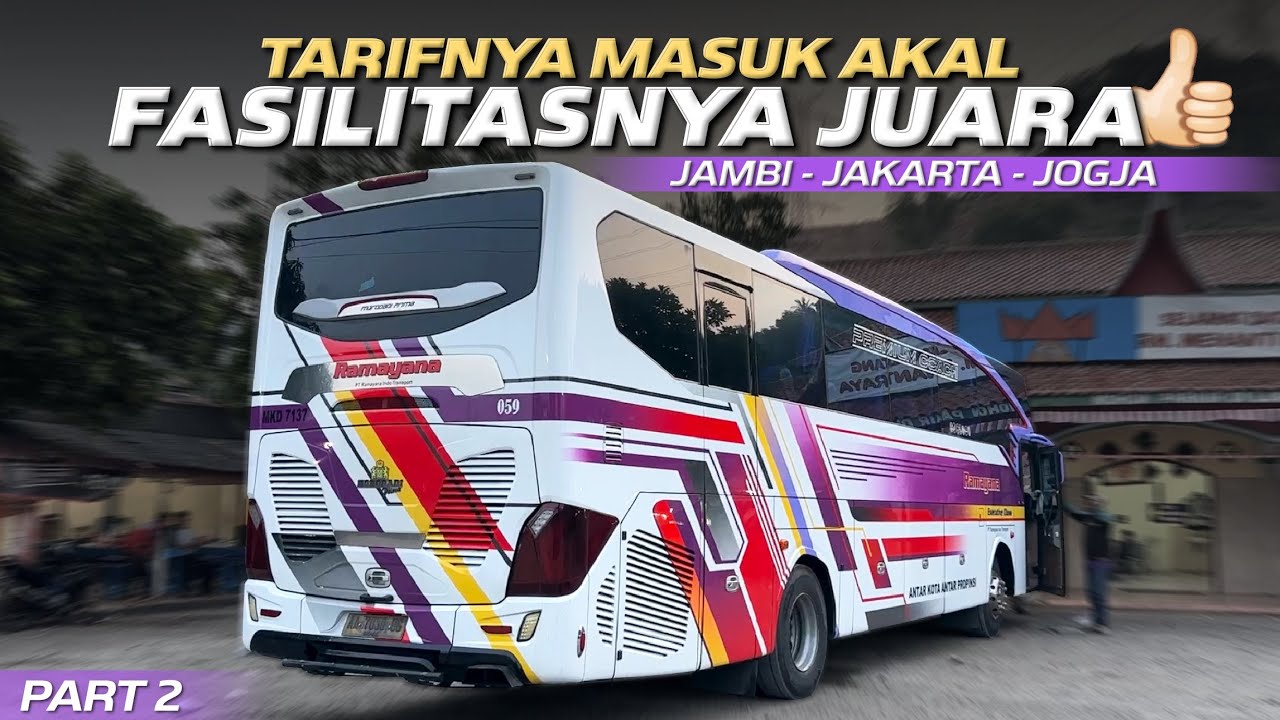 TIKET Rp 550.000 DAPAT PELAYANAN MAKSIMAL‼️Trip Jambi - Jakarta with Ramayana PART 2