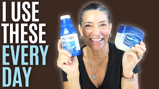 The Products You Should Use EVERY DAY For Ageless, Glowing Skin | Vaseline, Castor Oil, & More!