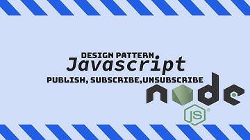 Javascript Publish Subscribe and UnSubscribe