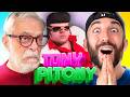 MIO PADRE REAGISCE a TONY PITONY!! - (Chiedo SCUSA per lui...)