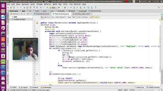 Employee Management System using SQlite Database