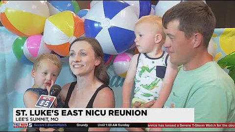 KCTV | Saint Luke’s East Hosts its First NICU Reunion Since COVID-19 Pandemic