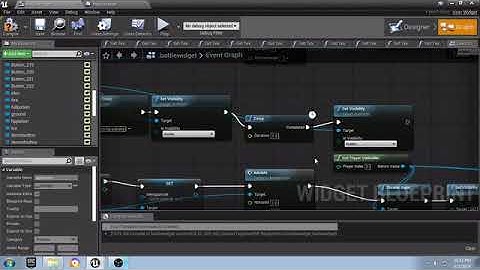 ue4: turn based tutorial Part 5.2 (battlewidgetgraph)