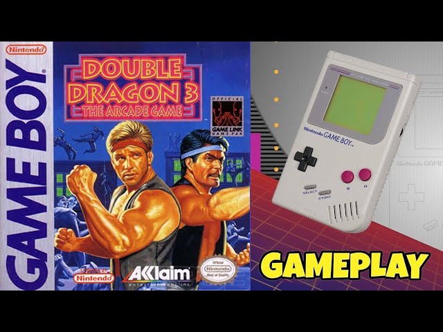 Double Dragon 3 the Arcade Game for Nintendo Gameboy -  Israel