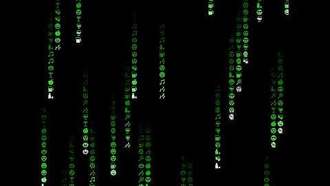 Emoji Matrix. Draw by openFrameworks