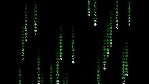 Emoji Matrix. Draw by openFrameworks