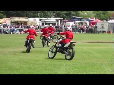 hackney imps bike display team youngest rider was just 5 years old !!