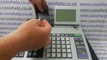 Out Of The Box 1st Use Set Up And Initialisation Casio SE-S400 SE-S800 PCR-T500 PCR-T520