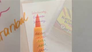 Migros & Şok Kırtasiye Ürünleri Okul Alışverişi, Keçeli Kalemler...