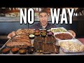 UNDEFEATED BBQ CHALLENGE | BIG BBQ PLATTER | IN COLUMBUS OHIO | Hoggy's | Man Vs Food