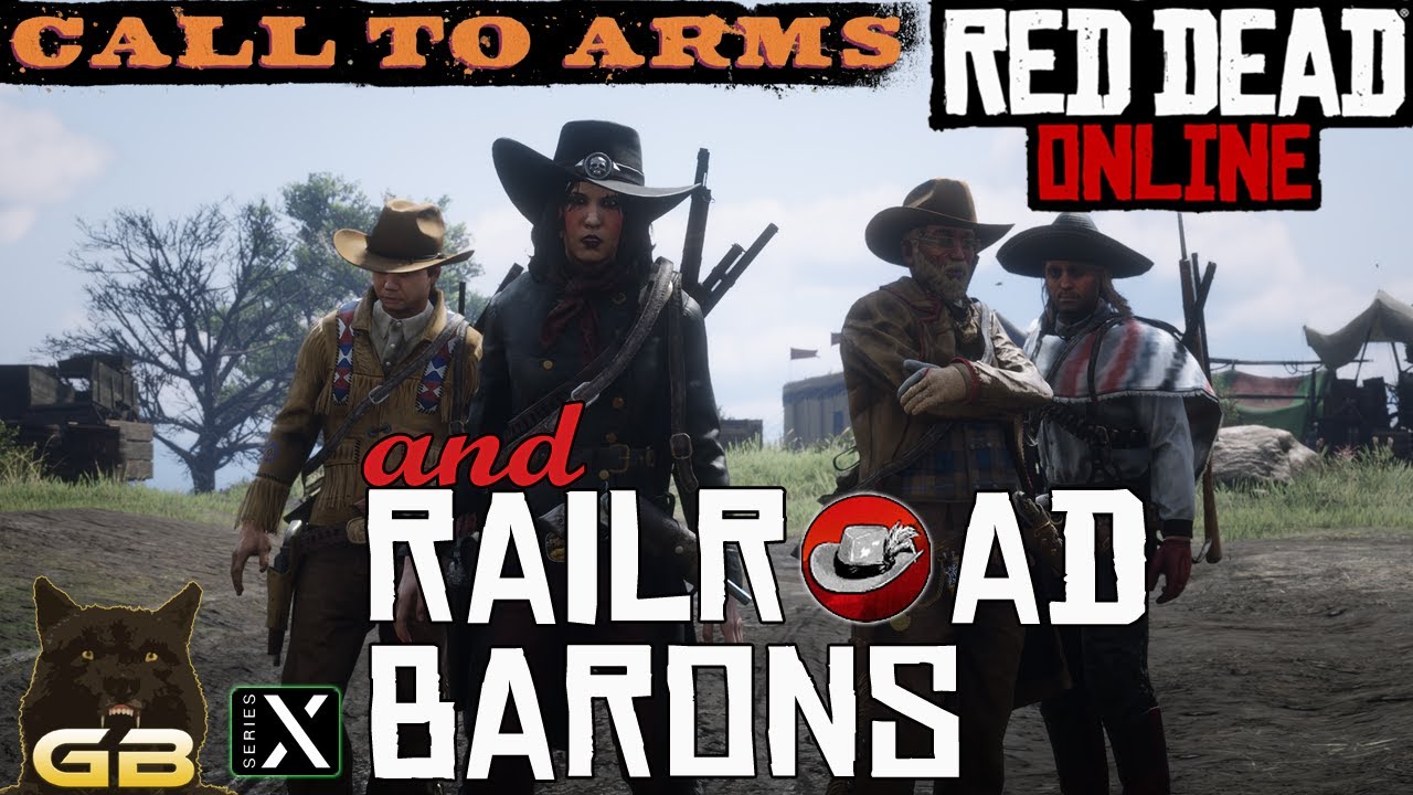 Red Dead Online Call to Arms and Railroad Barons YouTube