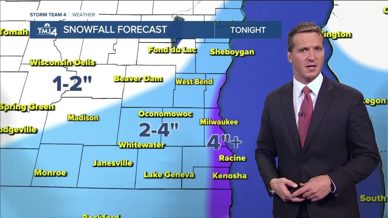 2-4 inches of snow on the way Thursday - YouTube