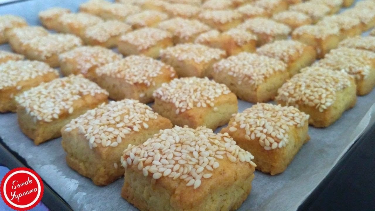 Tadından Yiyemeyeceğiniz Mahlepli Tuzlu Kurabiye Tarifi YouTube