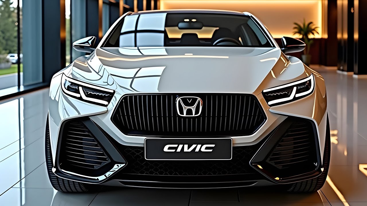 ШОКИРУЮЩИЙ первый взгляд на Honda Civic 2026 года (салон снесет вам крышу!)