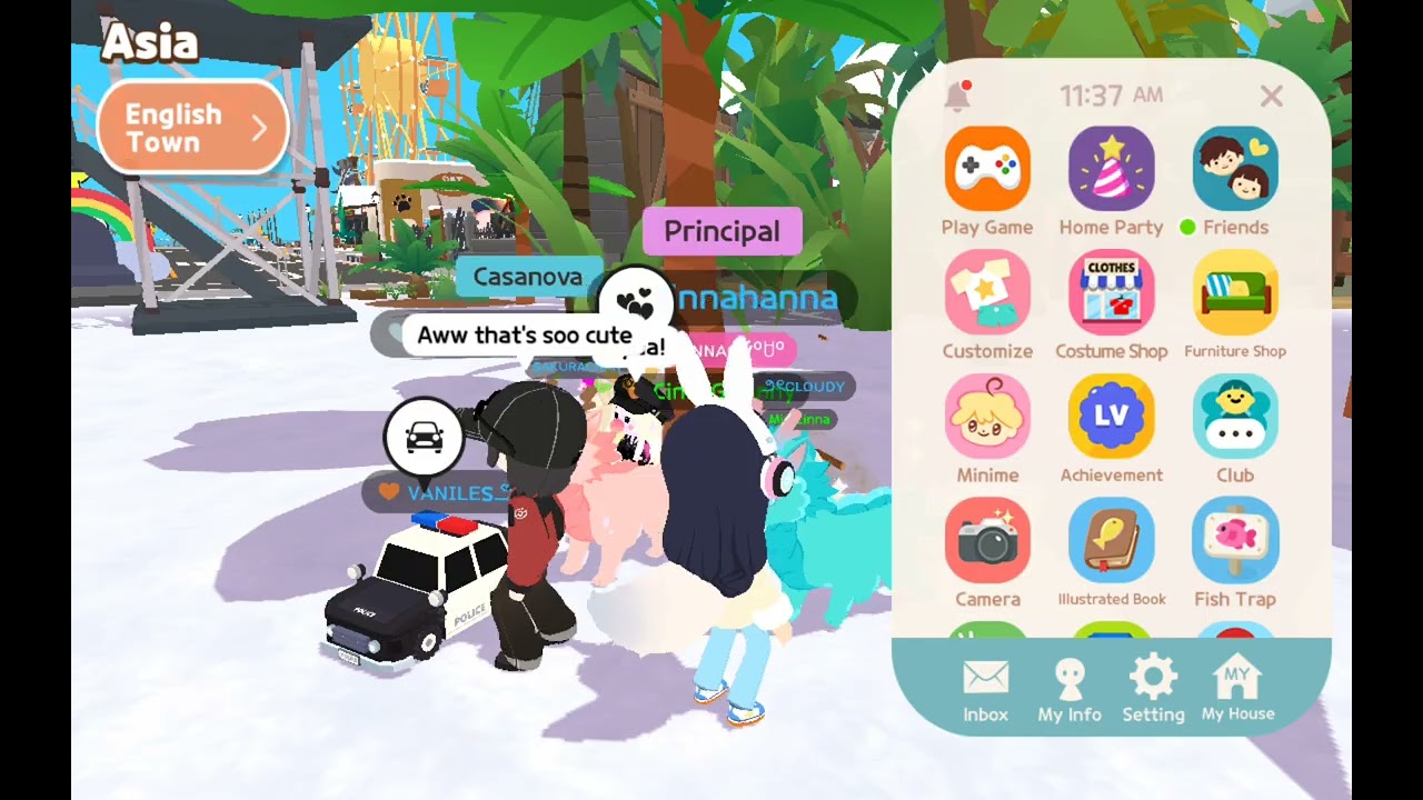 With CinnaHanna and ( i just forget the name)