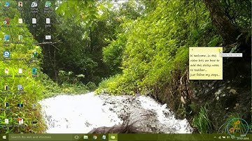 How to add sticky notes to task bar of windows 10,8.1,8 and 7 [Tutorial]