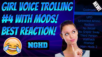 Black Ops 2 Girl Voice Trolling #4 With Mods! Best Reactions! (LMAO!)
