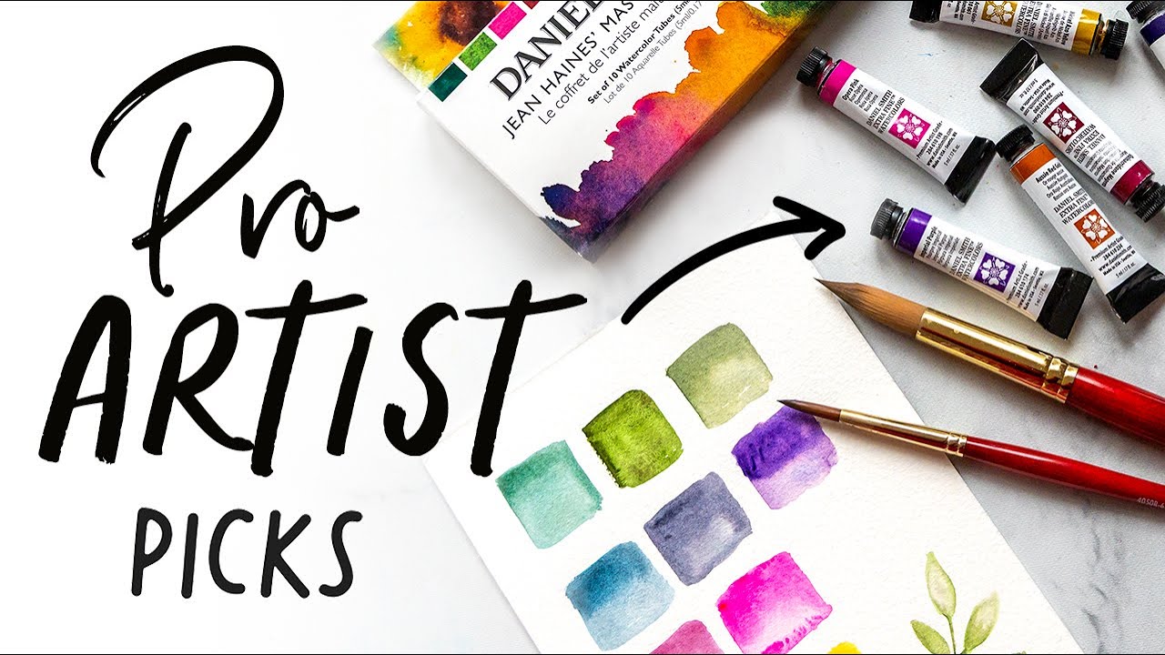 The Best Art Supplies for Professional Artists Pursuing Excellence