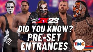 WWE 2K23 : Did You Know Men