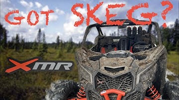 I took my NEW CAN-AM X3 XMR on a SKEG RUN!