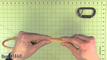 Ocean Polyester Sewn Prusik Loop - TreeStuff.com 360 View