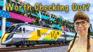 Riding the High Speed Brightline Train in Florida - Premium Class Review