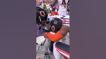 His college coach John Beam was tragically killed this week 💔 #bears #wright #interception