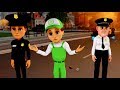 Carros de policia para niños. Camiones infantiles. Autos policia. Dibujos animados coches.