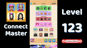 Connect Master Level 123 Walkthrough 🧩 | Match Puzzle | Puzzle Solutions & Tips | Go Answer