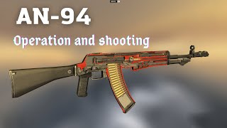 How AN-94 Works. Animation Of Operation Of AN 94