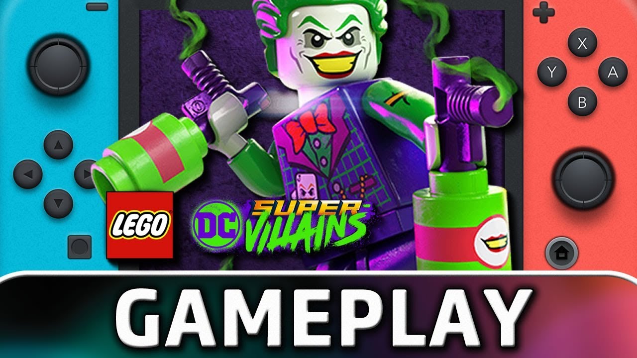 Lego Dc Super-Villains | First 60 Minutes On Nintendo Switch - Youtube