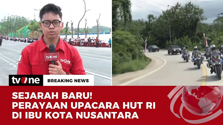 Para Pelajar di Penajam Paser Siap Sambut Rombongan Kirab Bendera Pusaka & Teks Proklamasi | tvOne