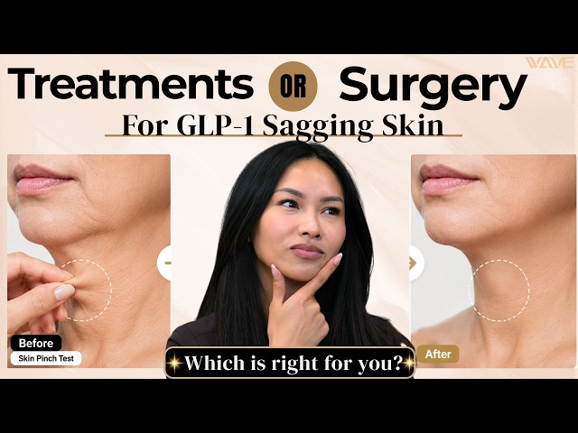 How to treat sagging skin GLP-1's are causing || Wave Plastic Surgery