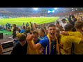 UKRAINE FANS GO CRAZY!!! Ukraine v Sweden - EURO 2020 Matchday Vlog at Hampden Park