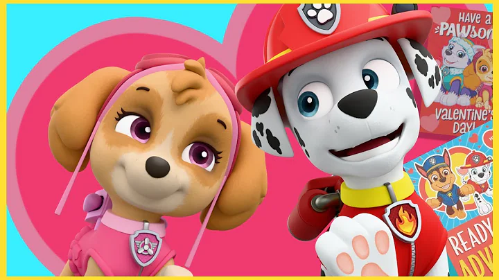 PAW Patrol | Marshall and Skye Valentine's day