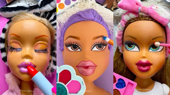 ASMR Satisfying Unboxing & Review Mannequin Makeup Glow Up K-pop hunters Skincare Sounds Video Fast