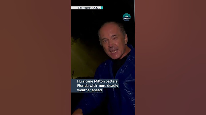 Hurricane Milton batters Florida with more deadly weather ahead #itvnews #shorts #florida